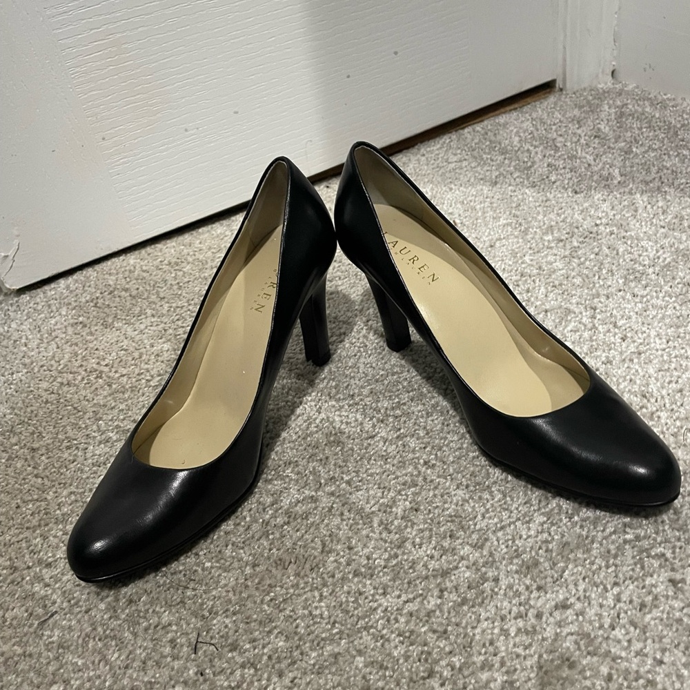 Lauren Ralph Lauren Black Heels